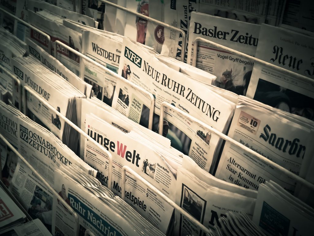 media headlines